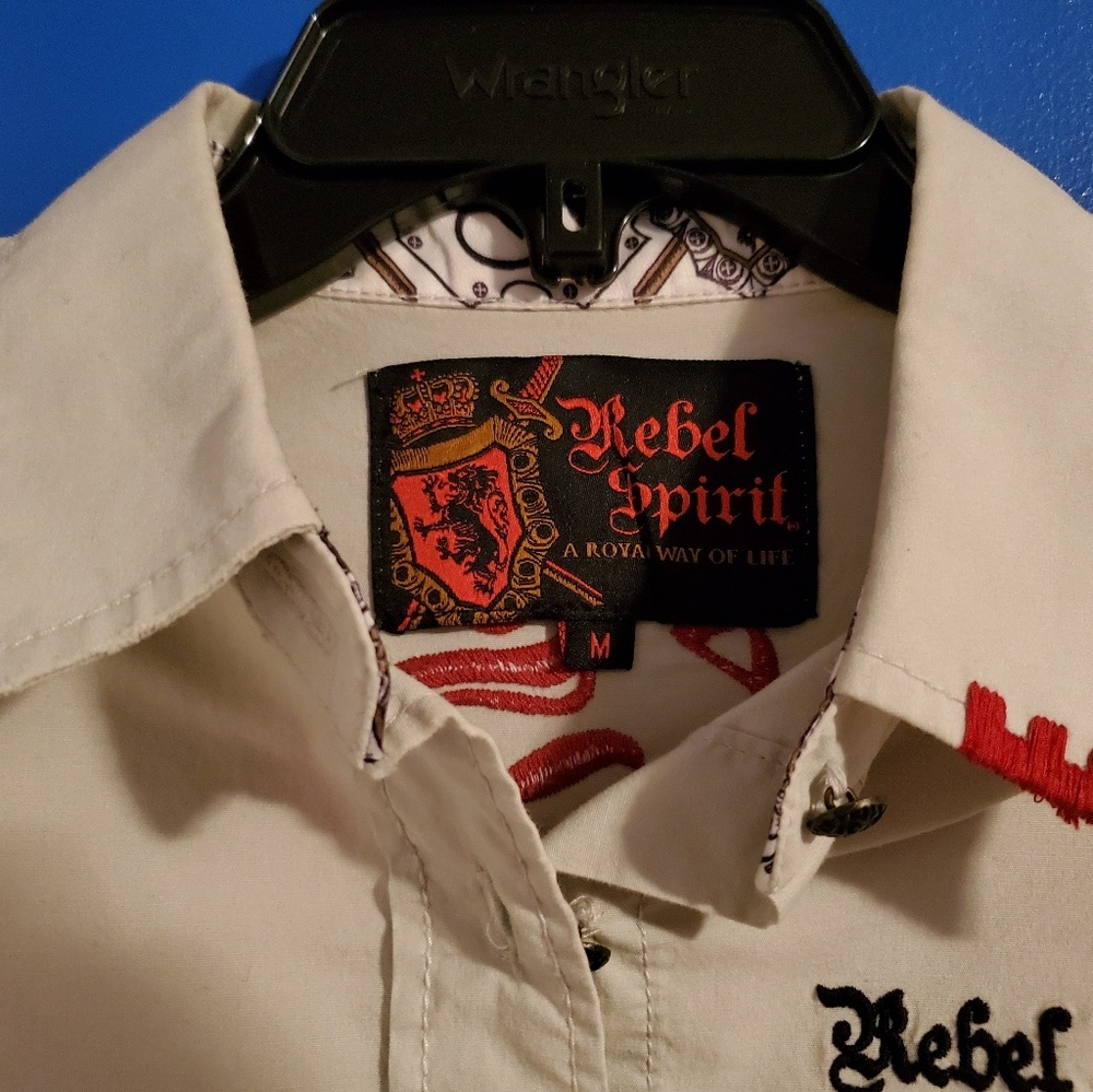 Sold-Rebel Spirit buttondown flashy dress - Picture 4 of 8